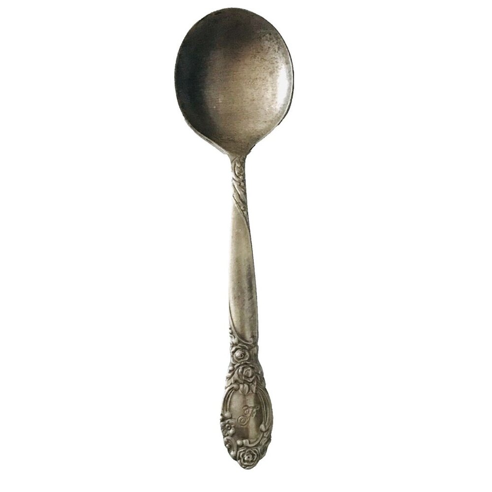 Antique Fairmont Hotel San Francisco Soup Spoon Original Silver Plate Silverware